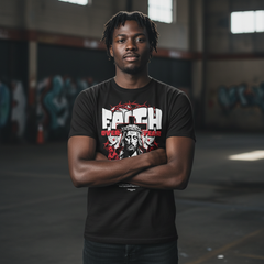 FAITH OVER FEAR Jesus Crown of Thorns T-Shirt